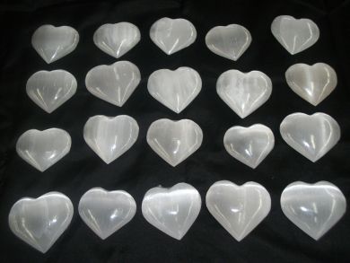 Selenite Heart