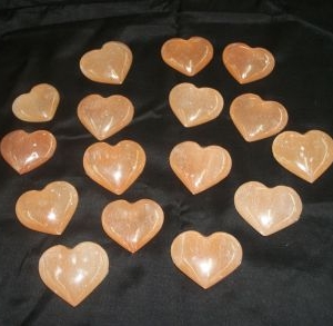 Selenite Heart